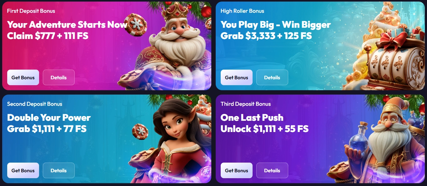 Spinrise Bonuses